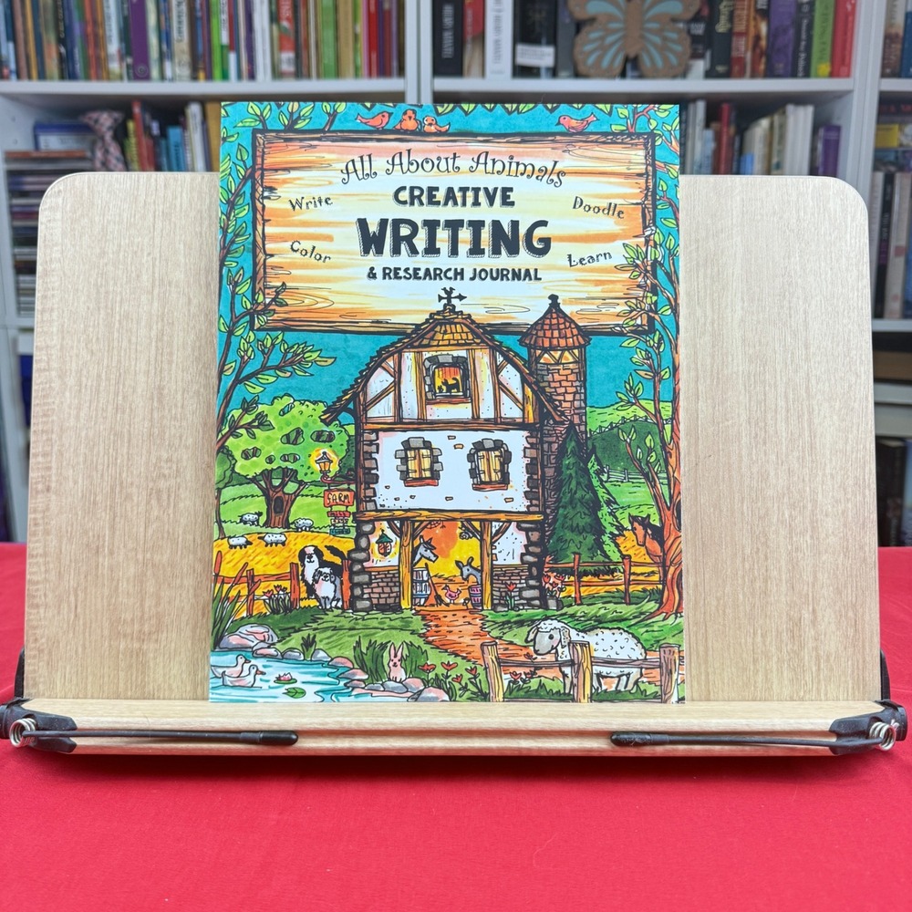 All About Animals Creative Writing Research Journal Fun-Schooling Level B Book